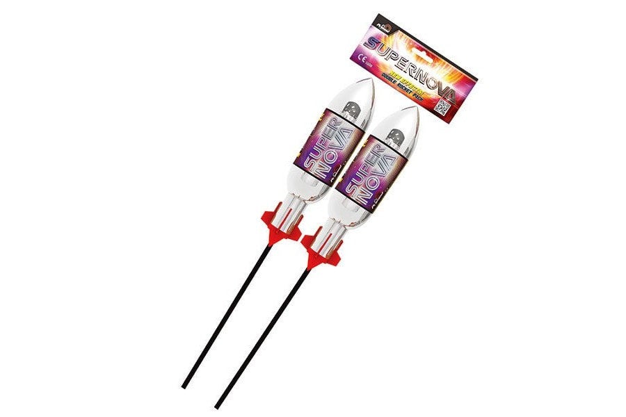 Supernova Rockets Firework Primed Rocket pyrotechnics- Supernova | G2 FIREWORKS